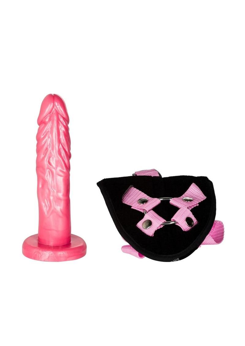 Shane's World Gina Lynn Harness Strap-On with Dildo 7.5in