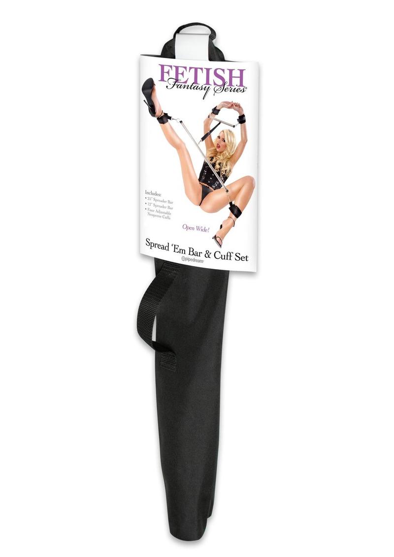 Fetish Fantasy Spread 'Em Bar and Cuffs Se