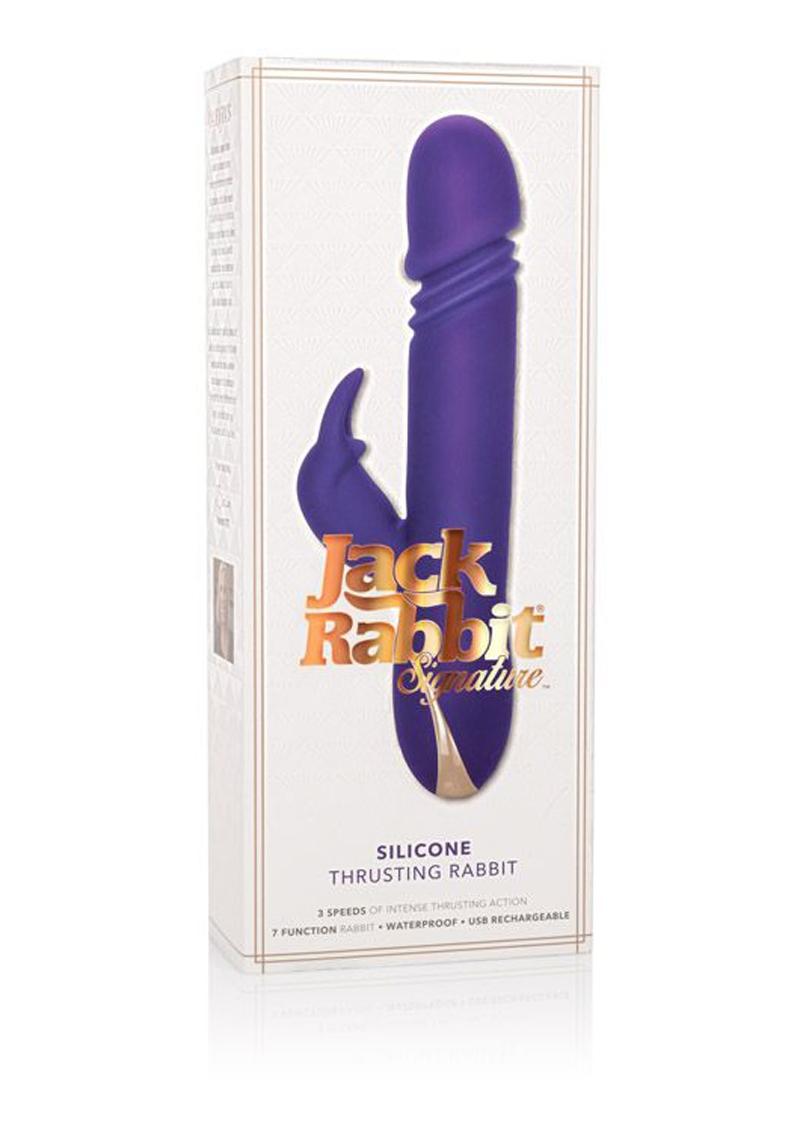 Signature Silicone Thrusting Rabbit Vibrator