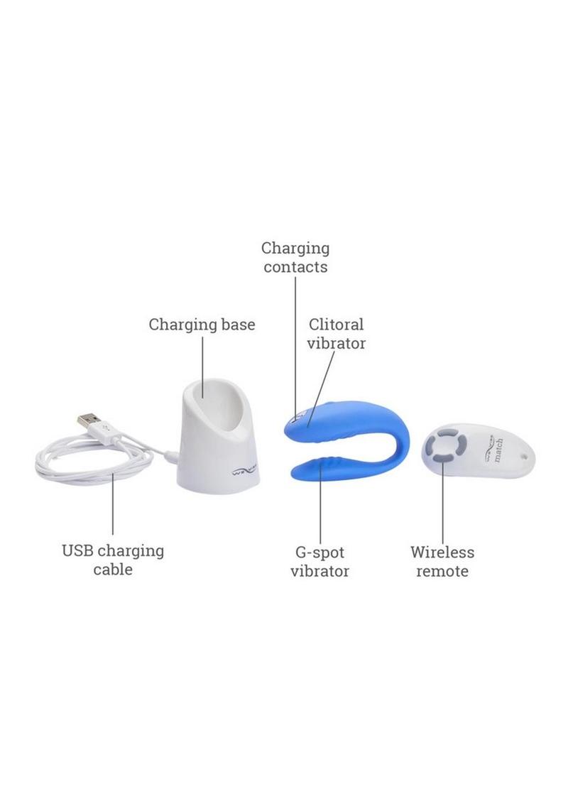 We-Vibe Match Couples Vibrator & Remote Control