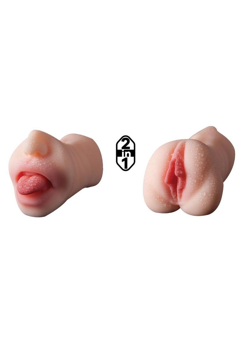 Skinsations Man Eater Dual Entry Stroker