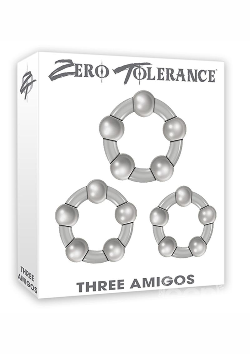 Zero Tolerance Three Amigos Ring Set