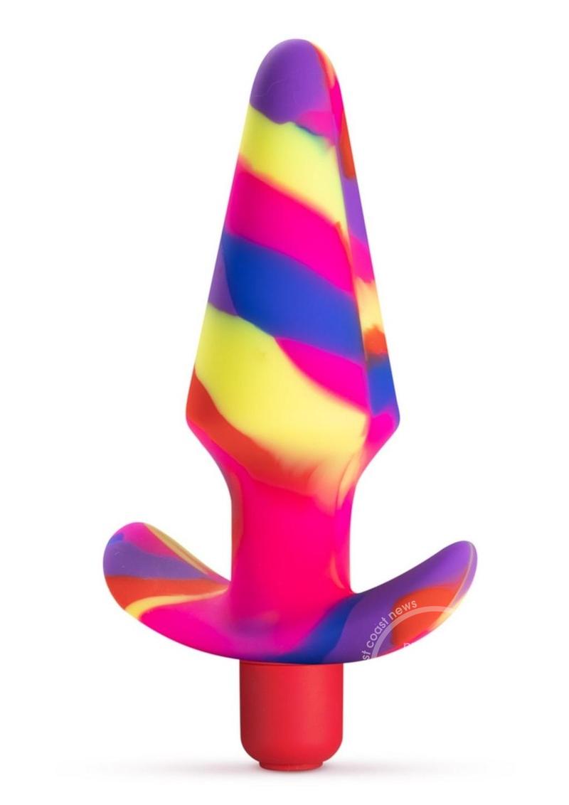Avant Free Spirit Scarlet Silicone Vibrating Anal Plug