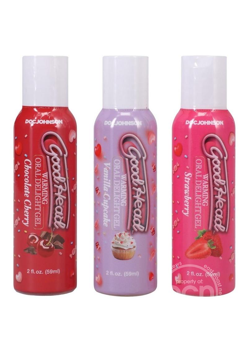 GoodHead Warming Oral Delight Gel Assorted Flavors