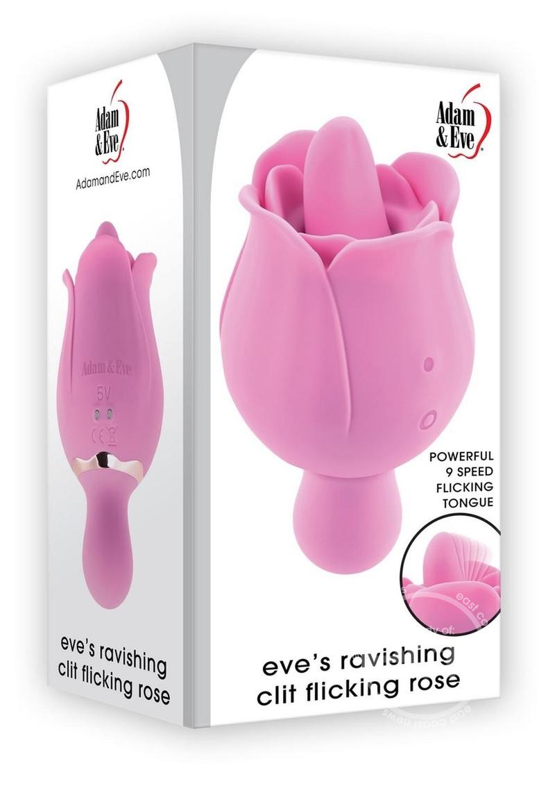 Ravishing Clit Flicking Rose Stimulator