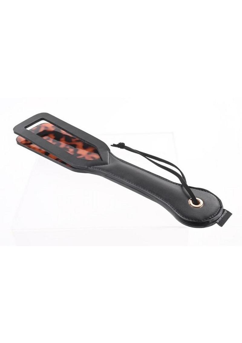 Sincerely Amber Spanker - Animal Print Gold