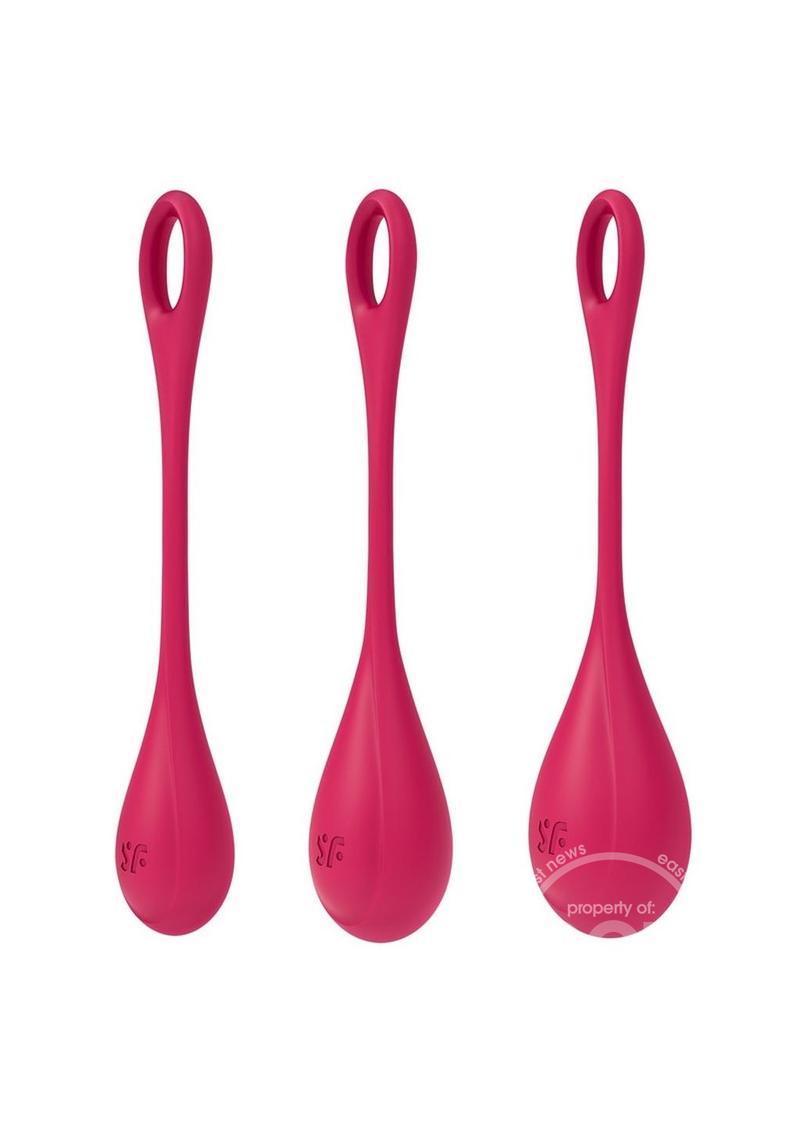 Satisfyer Yoni Power 1 Silicone Weighted Ben Wa Balls Set