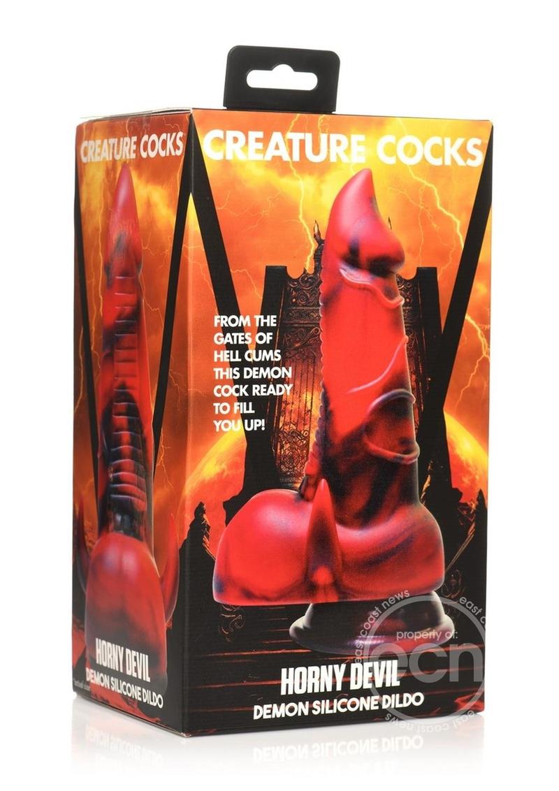 Creature Cocks Horny Devil Demon Silicone Dildo
