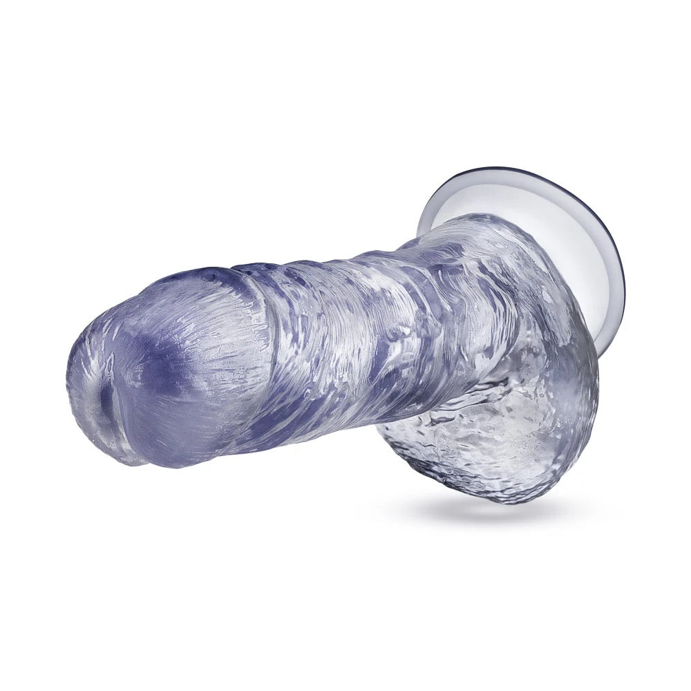 B Yours Plus Hearty N Hefty 9″ Long Dildo – Clear Silicone | Blush