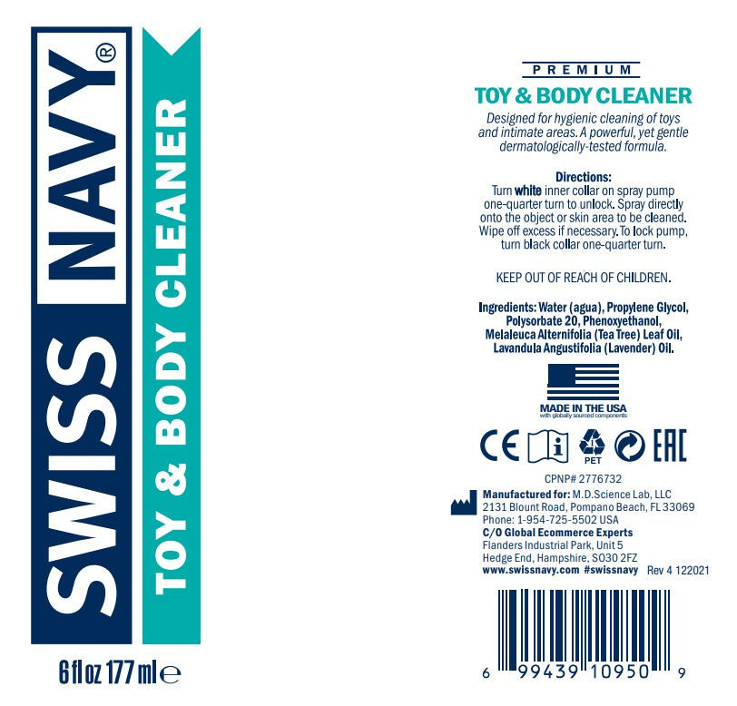Swiss Navy Premium Toy & Body Cleaner