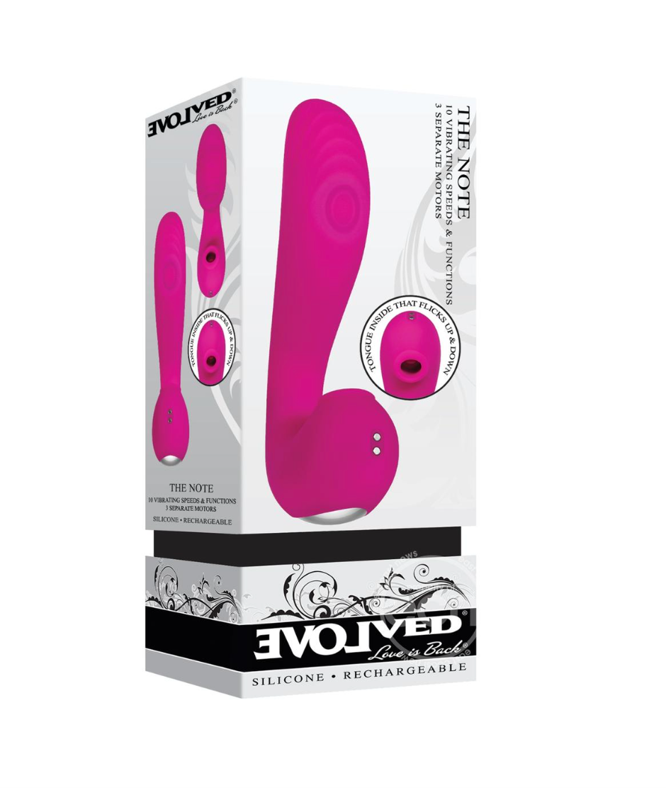 The Note Silicone Rechargeable Vibrator