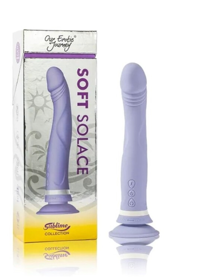 Soft Solace Suction Dildo