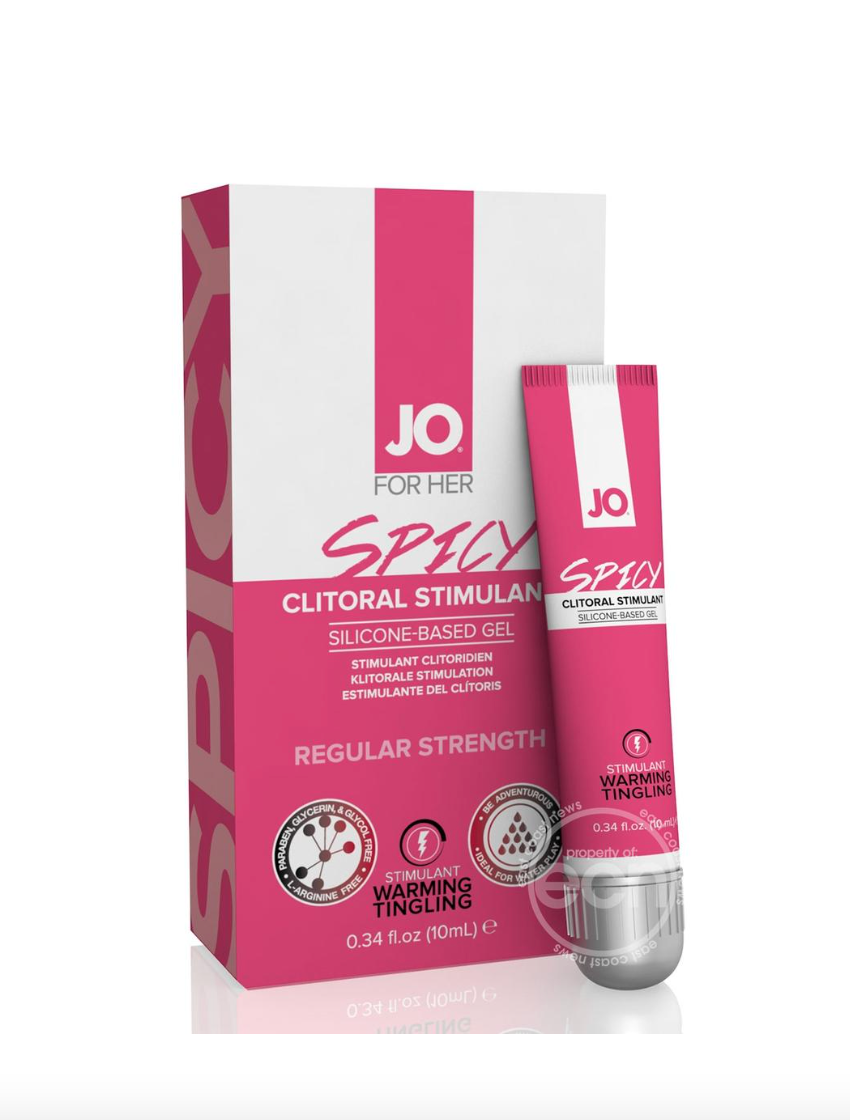 JO Spicy Silicone Clitoral Stimulant Gel