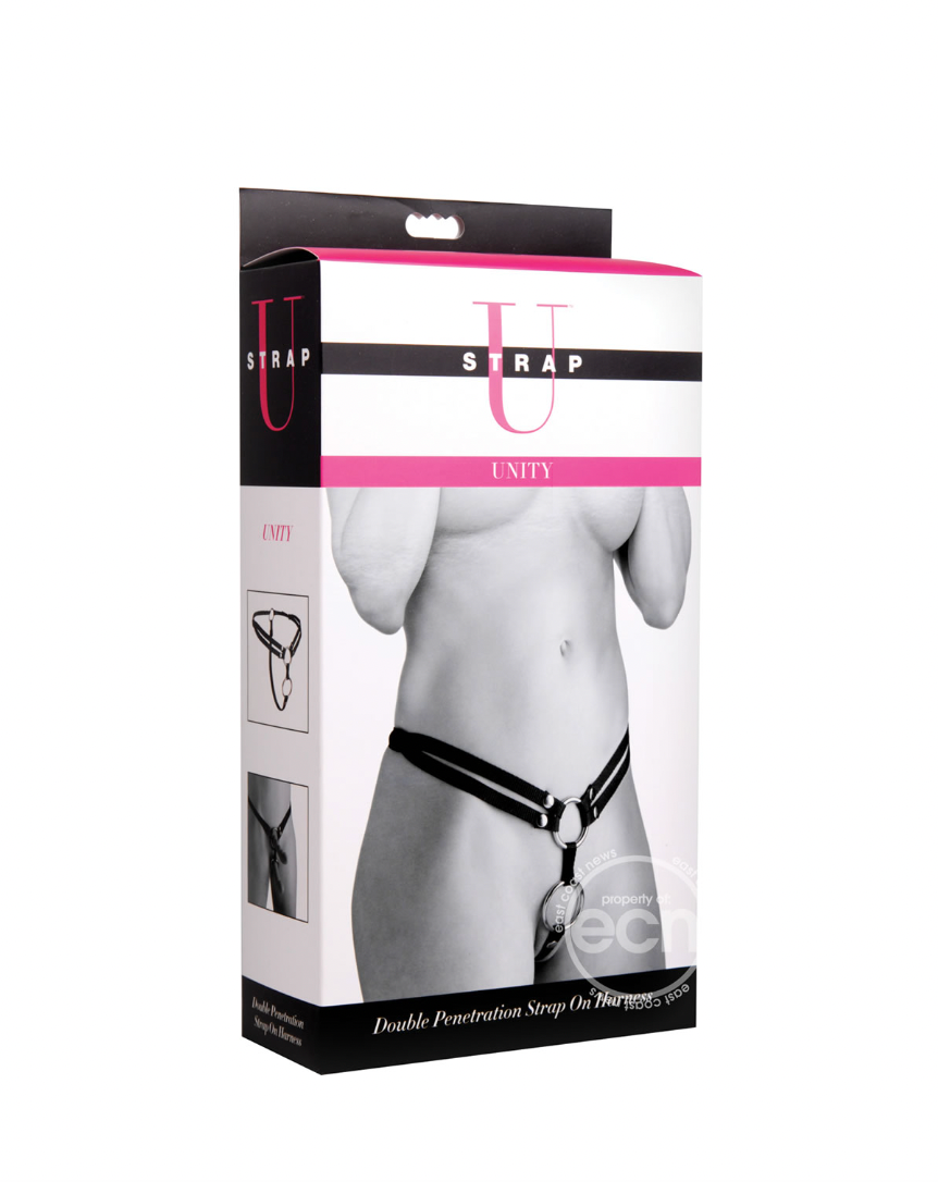 Strap U Unity Double Penetration Strap On Harness