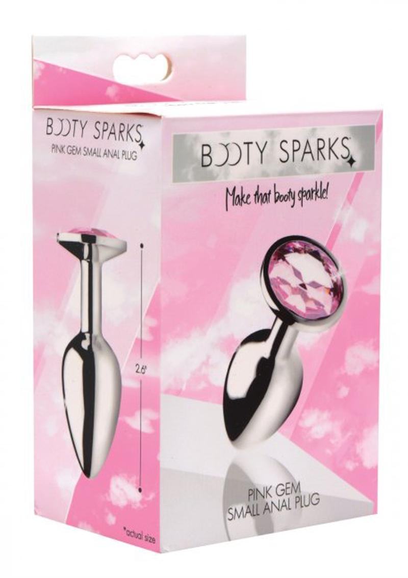Booty Sparks Pink Gem Anal Plug | Small