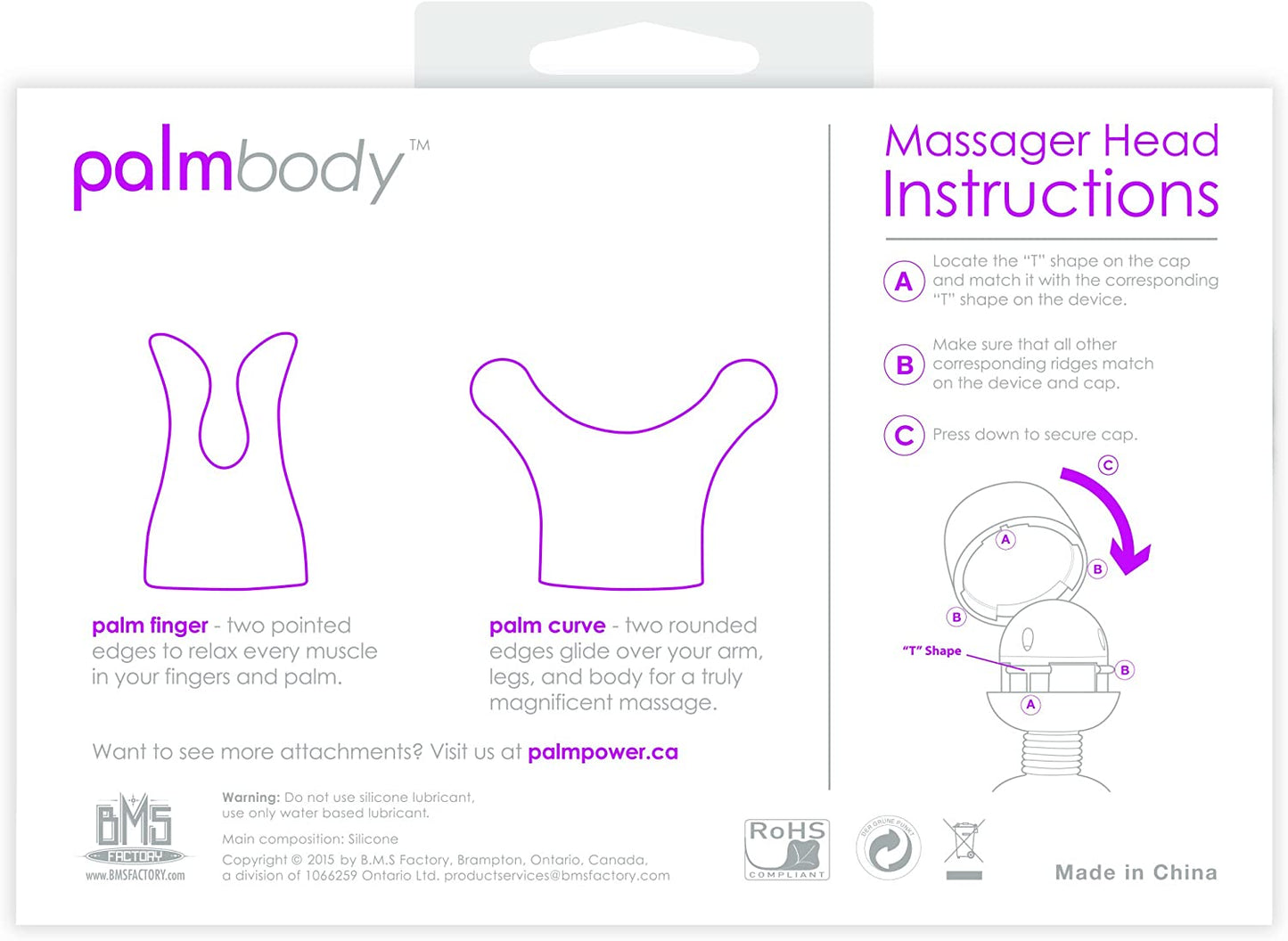 PalmPower Palm Body Accessory Heads