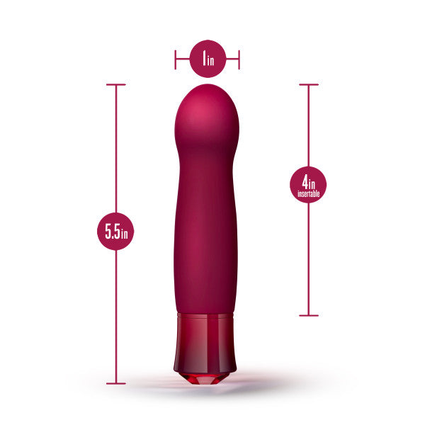 Oh My Gem Classy Garnet Red Vibrator