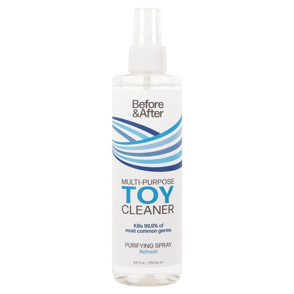 Before and After Toy Cleaner Spray