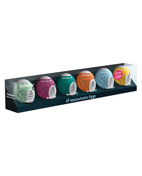 Egg Masturbator 6 Piece Set