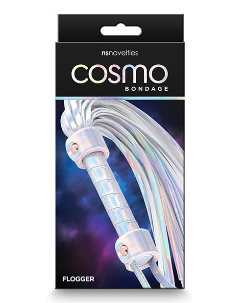 Cosmo Bondage Flogger- Rainbow