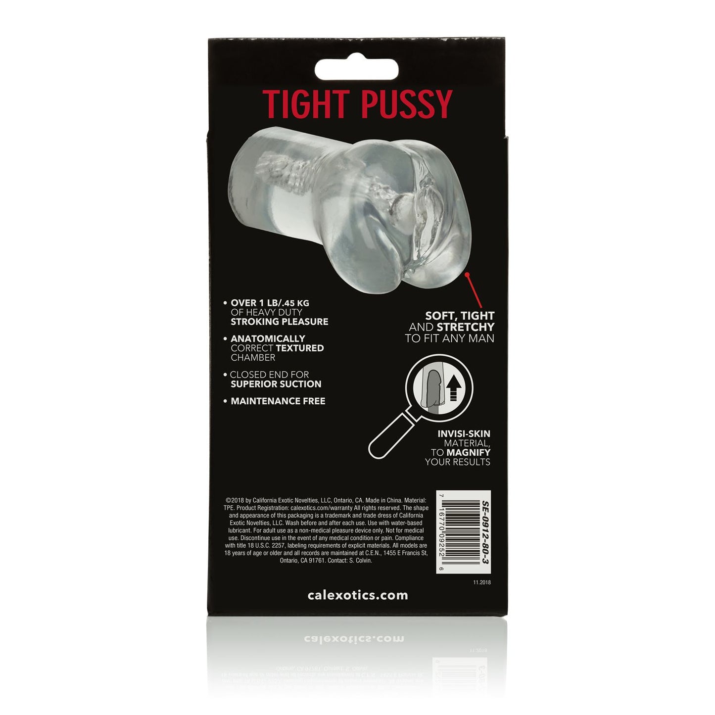 Stroke It Tight Pussy- Clear