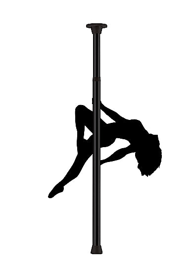OUCH! Dance Pole- Black