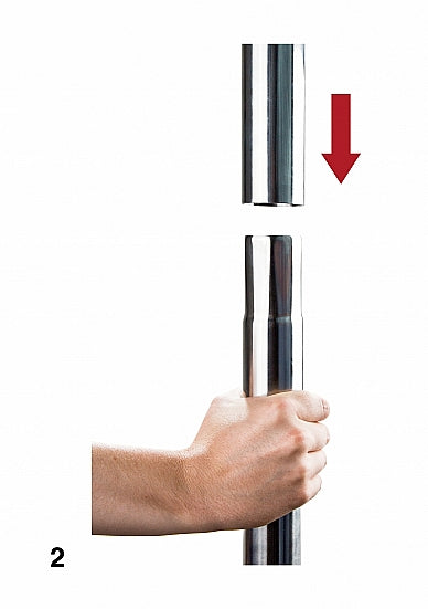 OUCH! Dance Pole- Silver