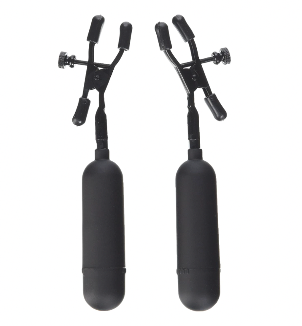 Fetish Fantasy Vibrating Nipple Clamps