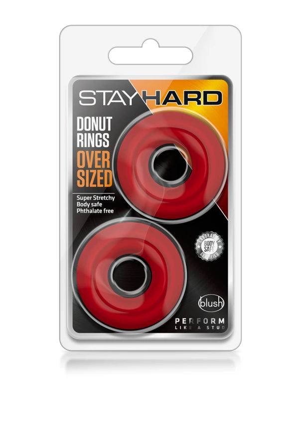 Stay Hard Donut Cock Rings OVERSIZED