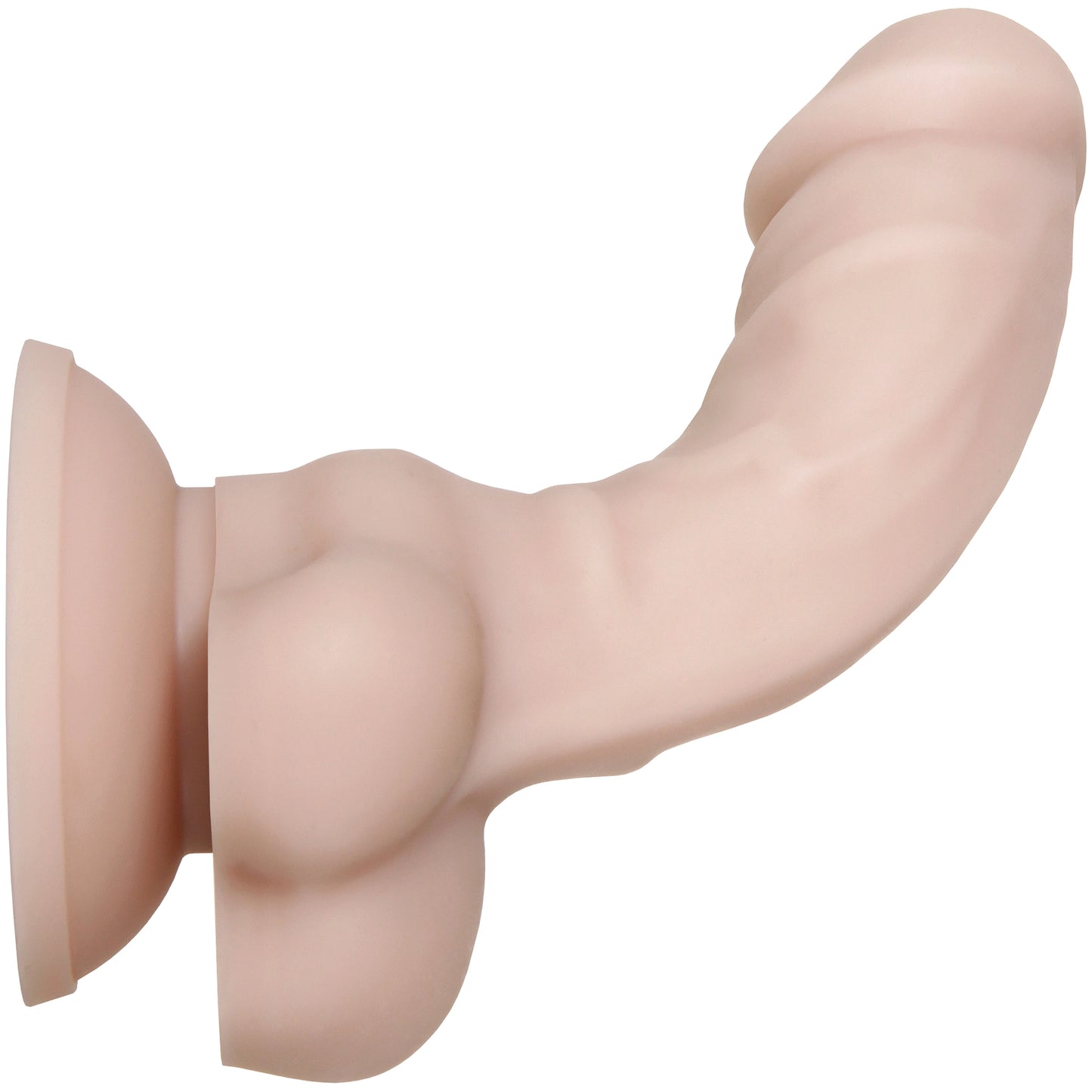 Real Supple Silicone Dildo 6"