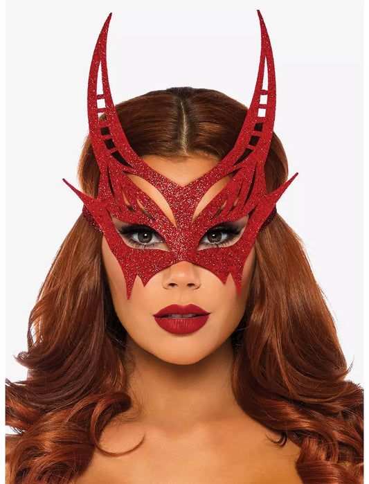 Leg Avenue Glitter Devil Mask