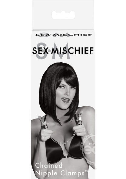 Sex & Mischief Chained Nipple Clamps