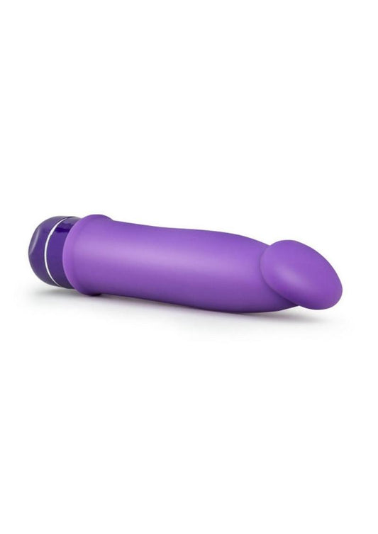 Luxe Purity Vibrating Silicone Dildo 7.5"
