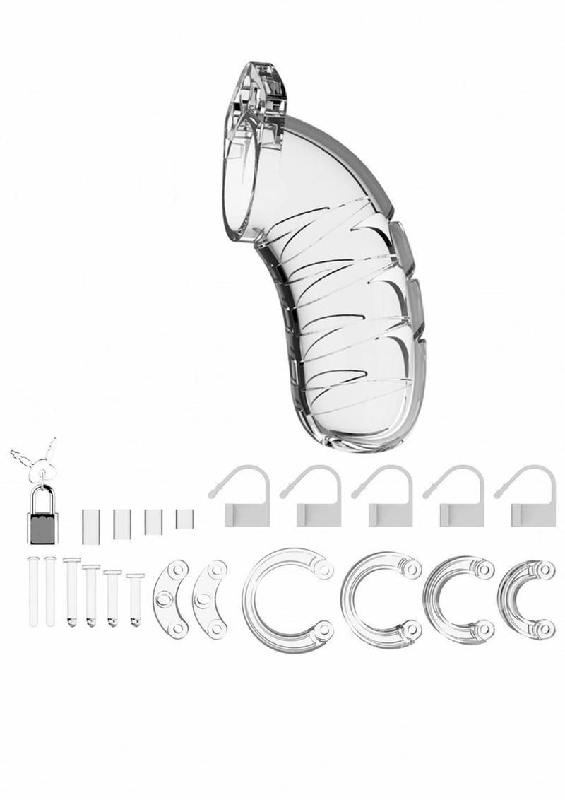 Man Cage Model 04 Male Chastity with Lock 4.5in