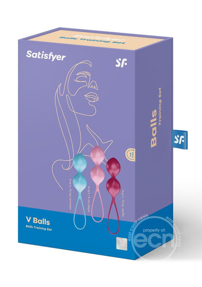 V Balls Set Of 3 Clitoral Stimulation