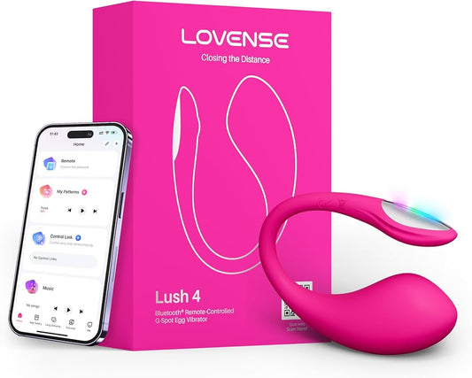 Lovense Lush 4 Bluetooth App-Controlled G-Spot Vibrator