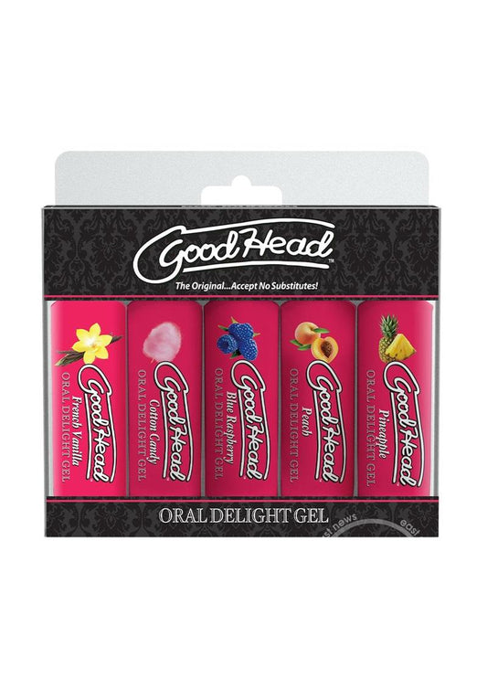 GoodHead Oral Delight Gel Assorted (5 Pack) 1oz