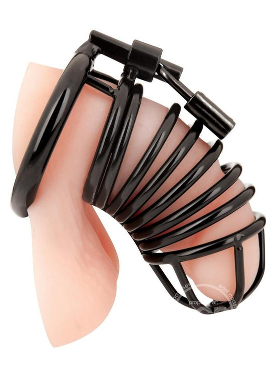 Blue Line Deluxe Chastity Cage