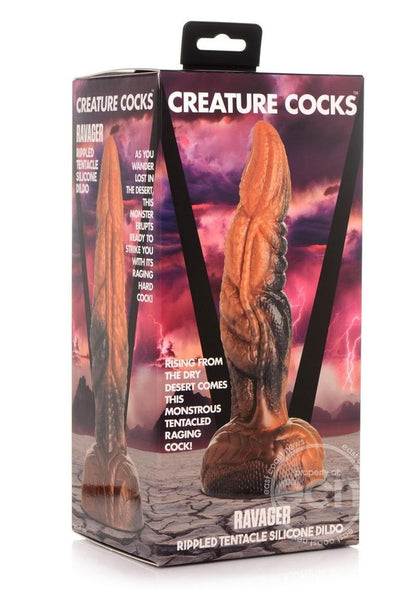 Creature CocksÂ® Ravager Rippled Tentacled Monster