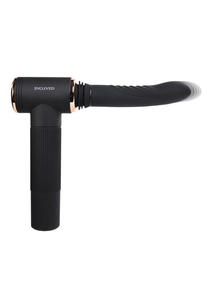 Too Hot to Handle Thrusting Vibrator with Suction Cup