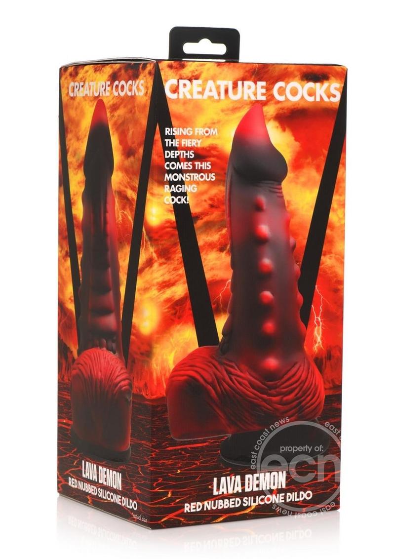Creature CocksÂ® Thick Nubbed Lava Demon