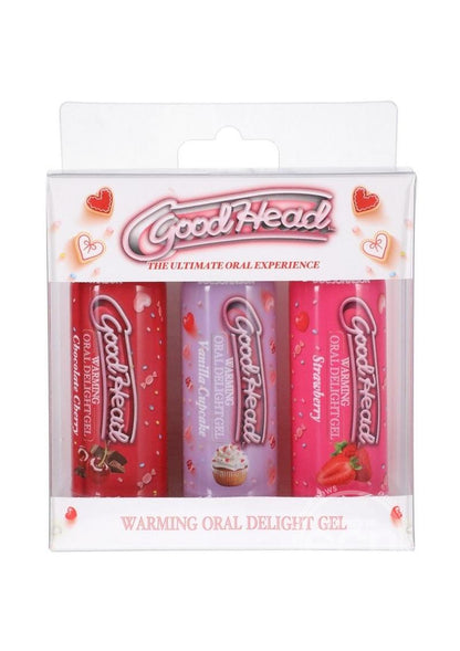 GoodHead Warming Oral Delight Gel Assorted Flavors
