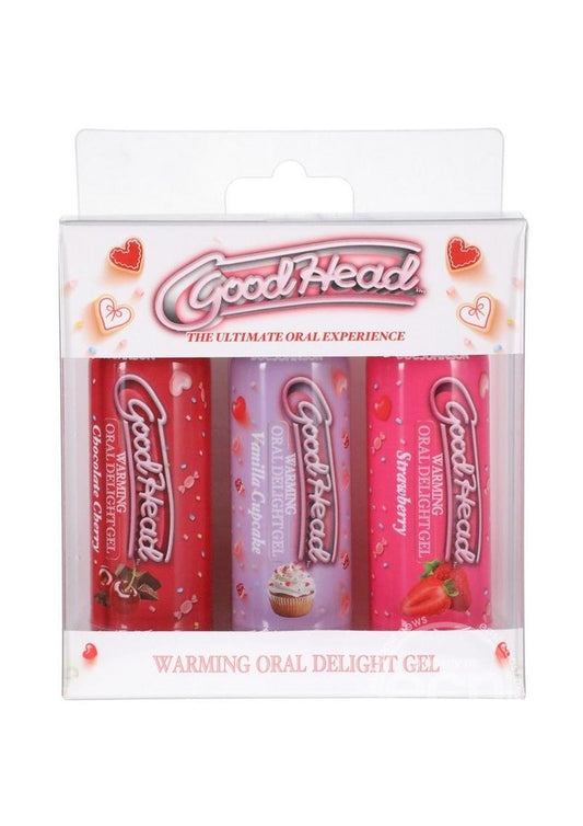 GoodHead Warming Oral Delight Gel Assorted Flavors