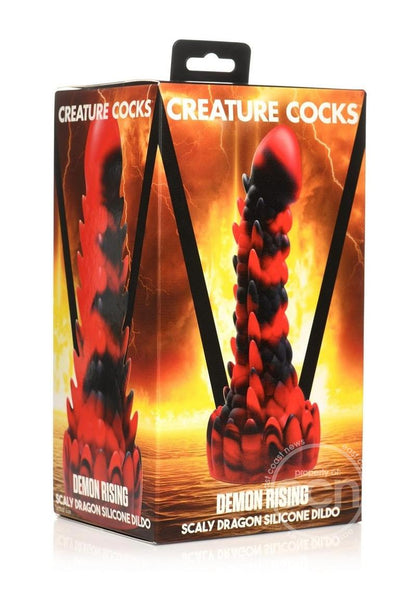 Creature Cocks Demon Rising Scaly Dragon Silicone Dildo