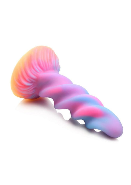 Creature Cocks Moon Rider Glow in the Dark Unicorn Silicone Dildo