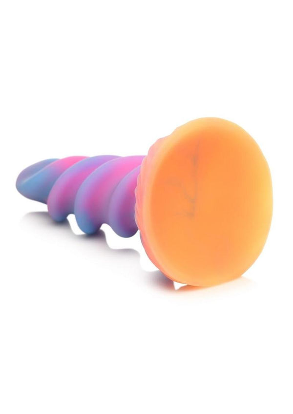 Creature Cocks Moon Rider Glow in the Dark Unicorn Silicone Dildo