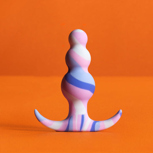 Avant Twilight Blue Silicone Anal Plug