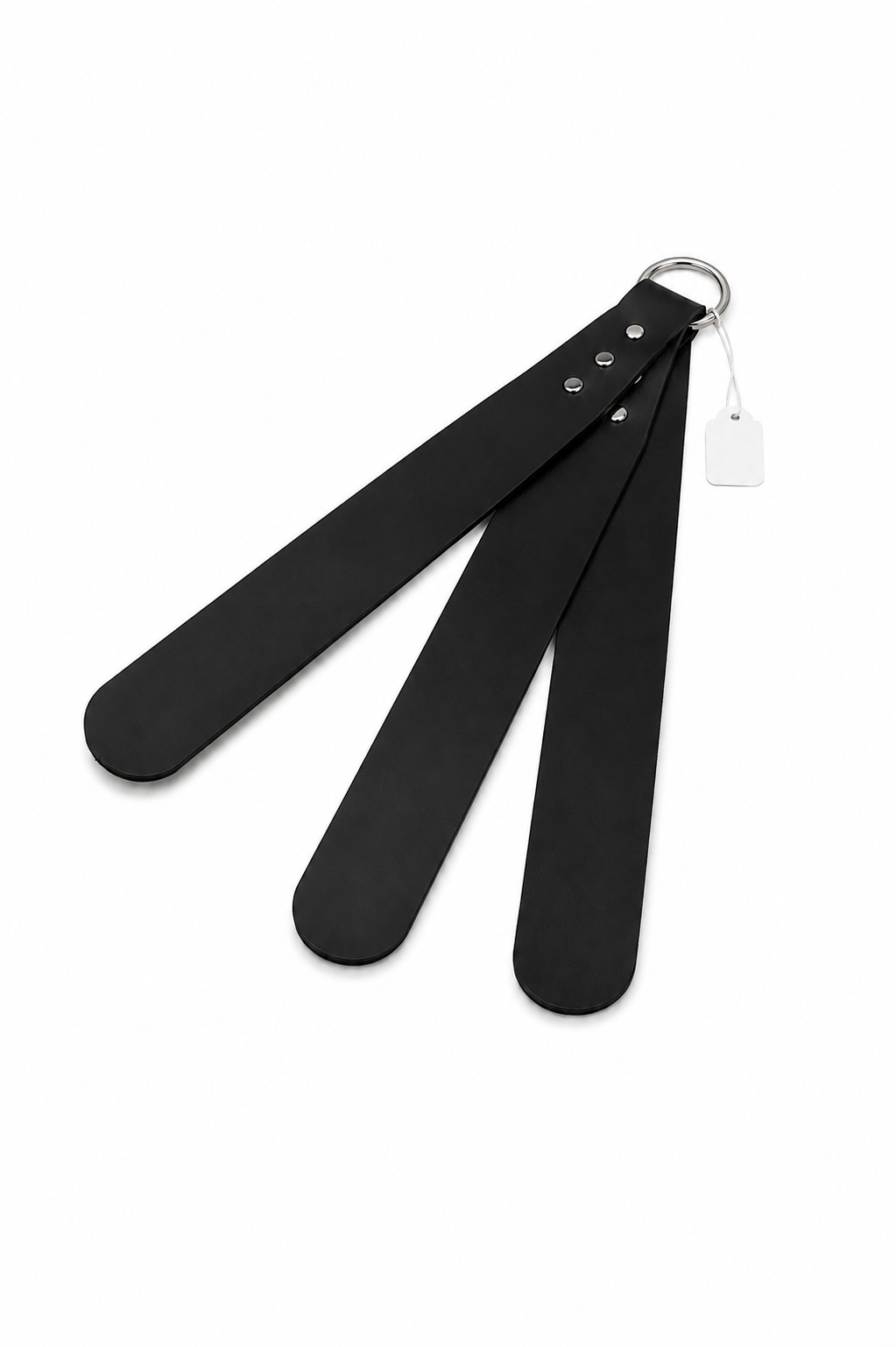 Triple Strap Impact Slapper – Black, 12"