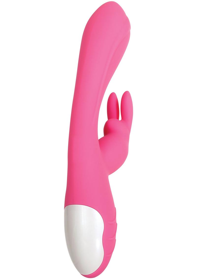 Evolved Bunny Kisses Rechargeable Rabbit Vibrator | Pink