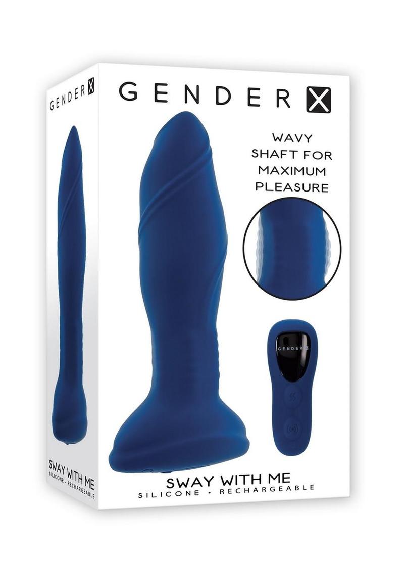 Gender X Sway with Me Remote-Control Anal Plug | Blue
